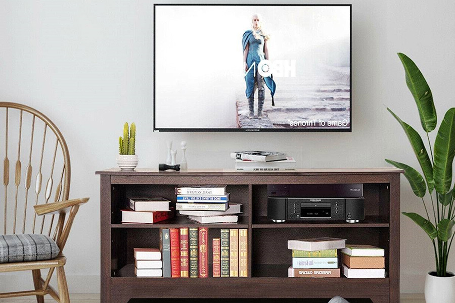 FaFurn™ Contemporary TV Stand For Up To 60-Inch TV - Espresso