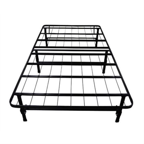 FaFurn - Full Size Platform Bed Frame in Black, Metal