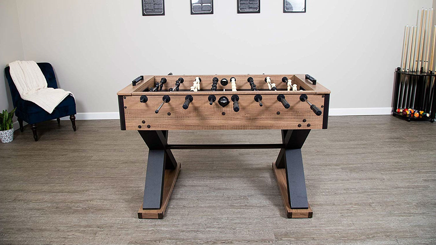 FaFurn 54" Foosball Table - Cross Legs