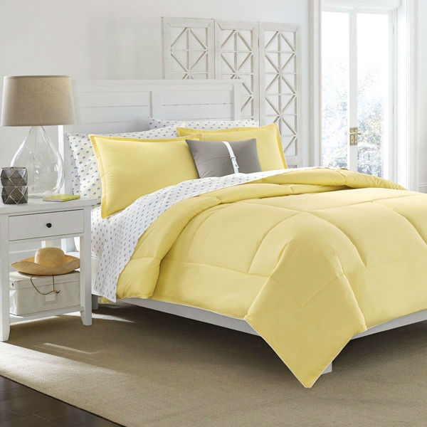 FaFurn - Comforter Set (solidyellcott1234)