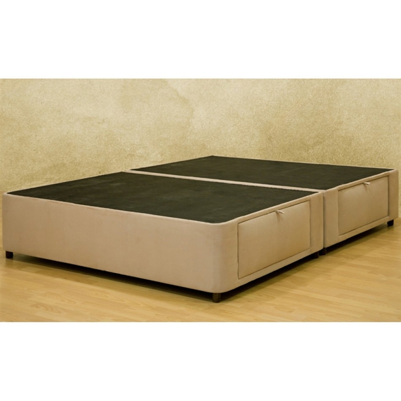 FaFurn - Full Size Platform Bed with 4 Storage Drawers