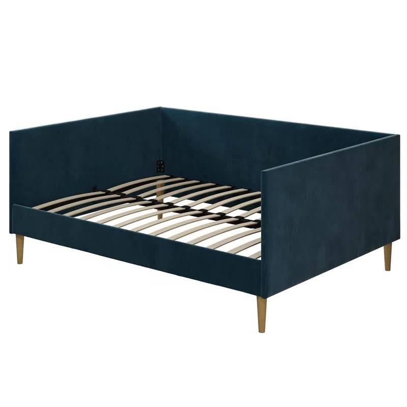 FaFurn - Modern Full Size Daybed in Navy Blue