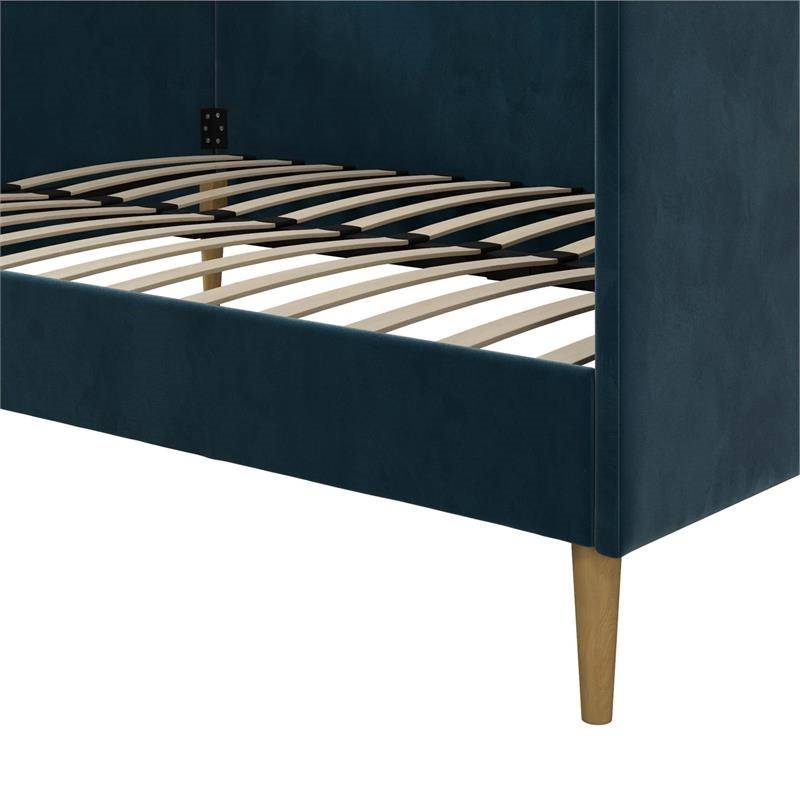 FaFurn - Modern Full Size Daybed in Navy Blue