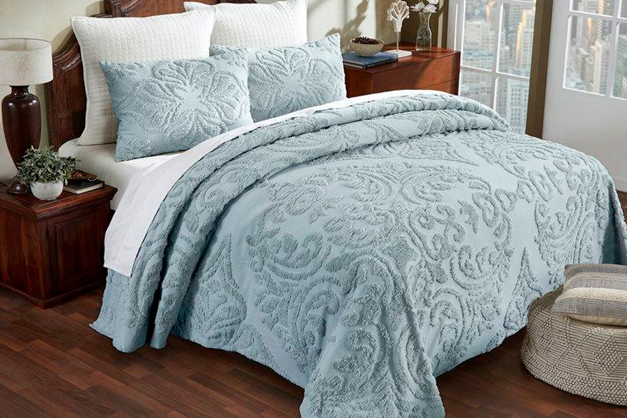 FaFurn - 3-Piece Coverlet Bedspread Set (BEDSPBL153967)