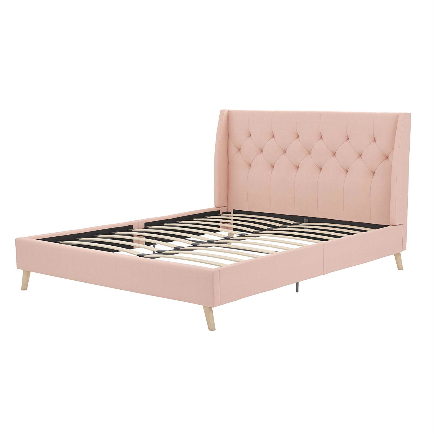 FaFurn Platform Bed Frame - Pink