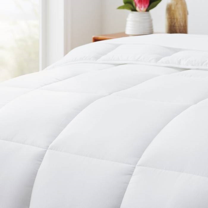 FaFurn Full Size Comforter Set - Plush White, Polyester