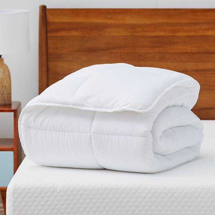 FaFurn Full Size Comforter Set - Plush White, Polyester