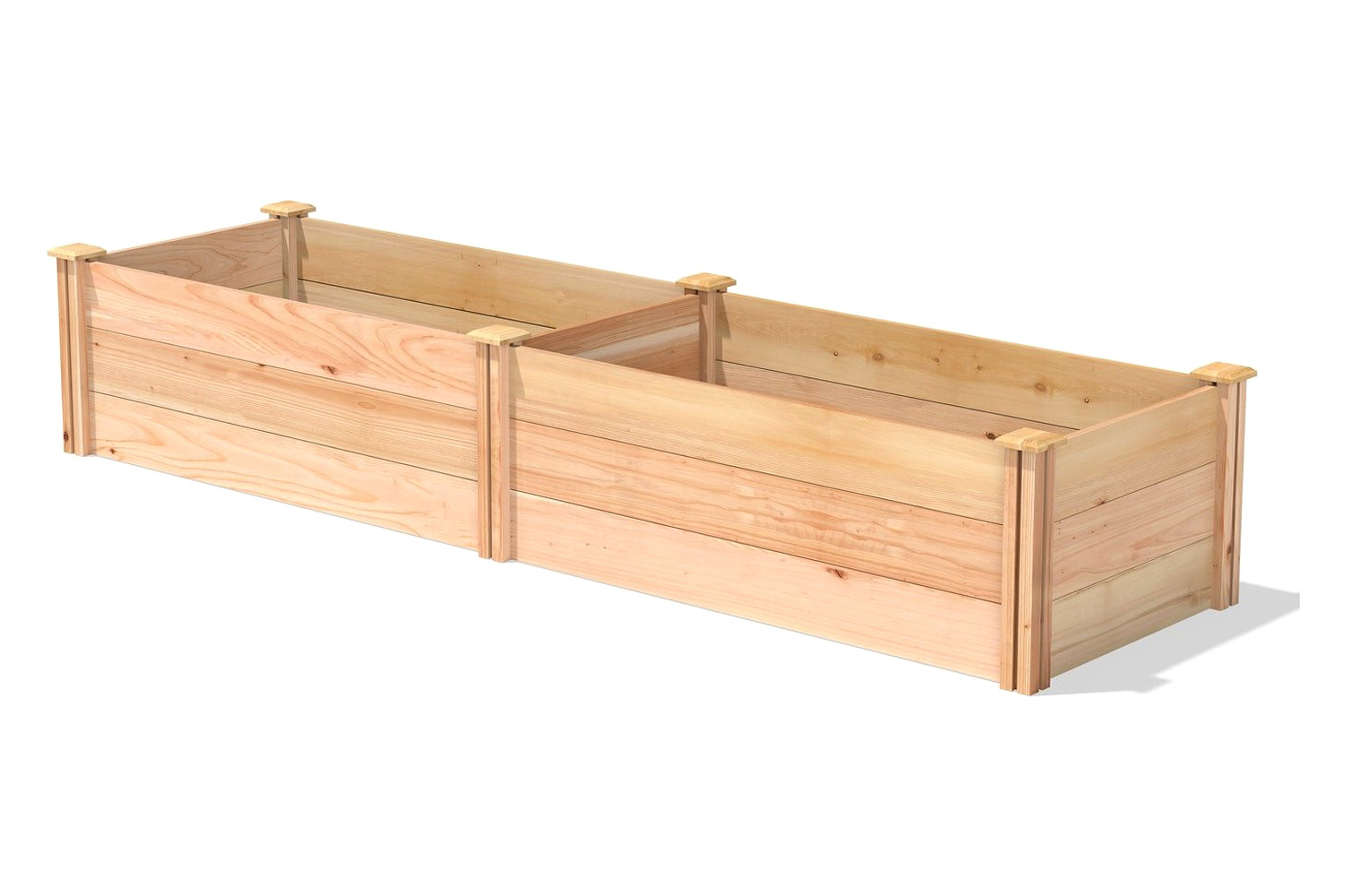 FaFurn - 2 Ft X 8 Ft Wood Raised Garden Bed