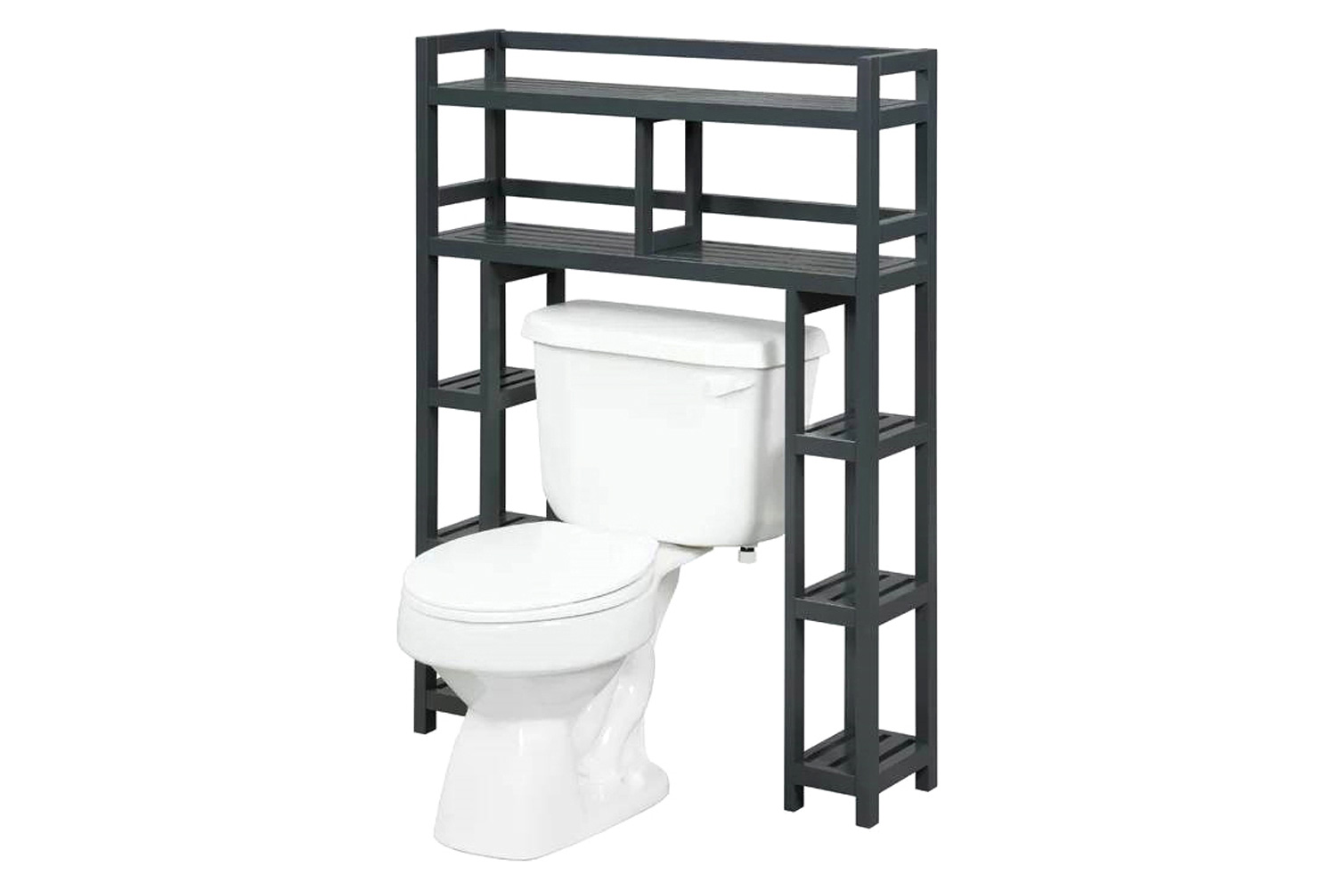 FaFurn - Solid Wood Over The Toilet Bathroom Storage Unit