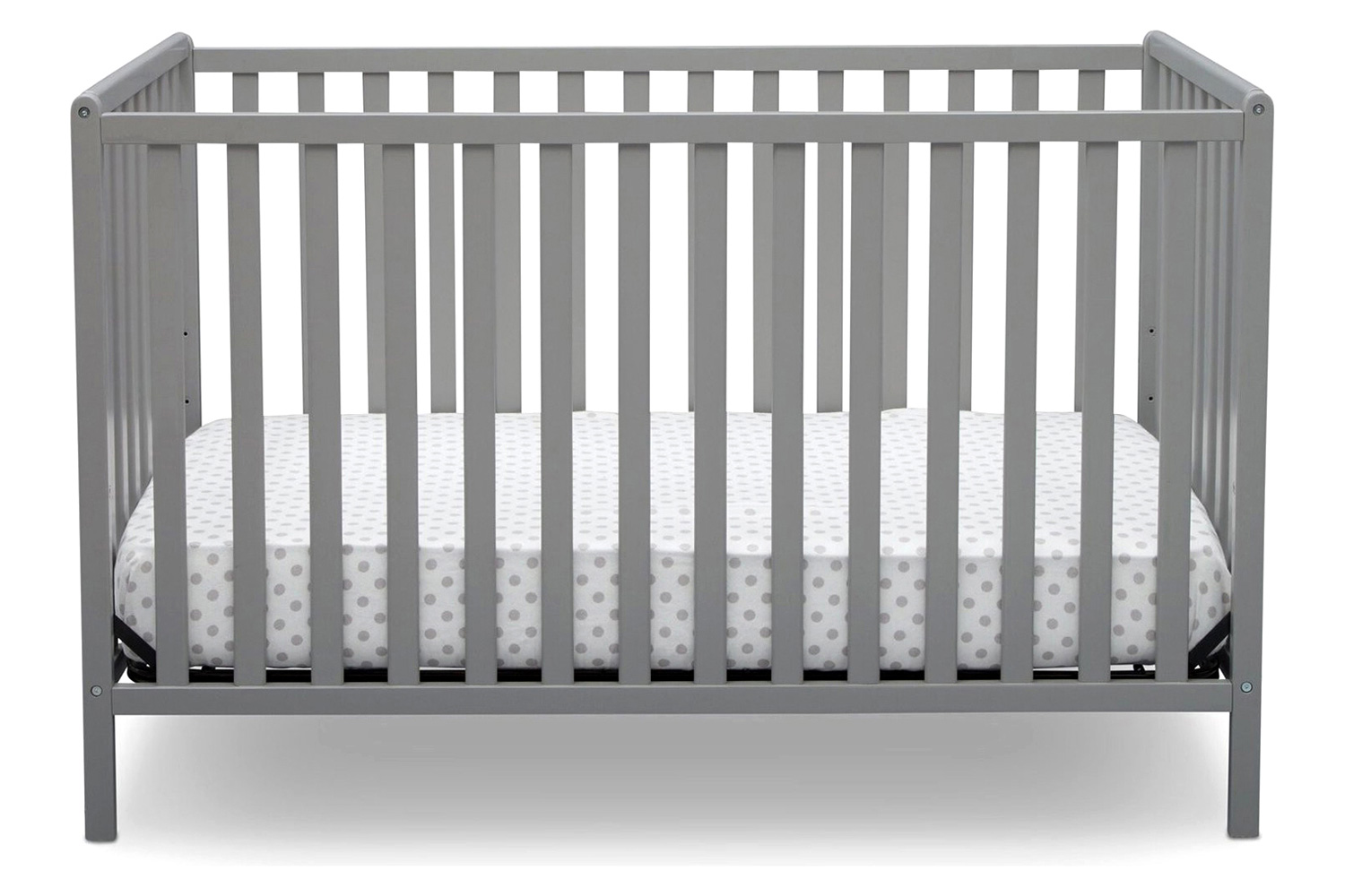 FaFurn - 3-In-1 Modern Convertible Baby Crib Toddler Bed