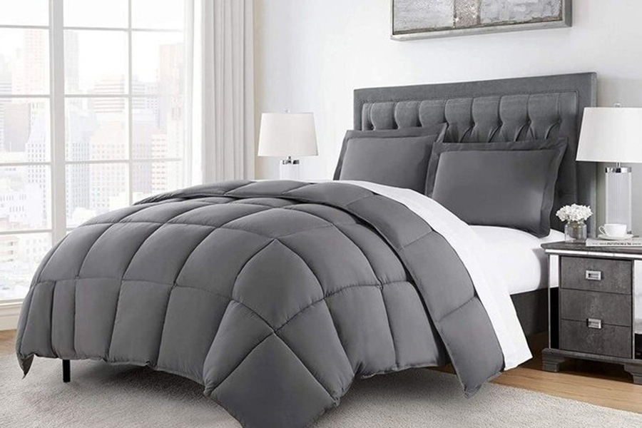 FaFurn - Reversible Microfiber Down Alternative Comforter Set