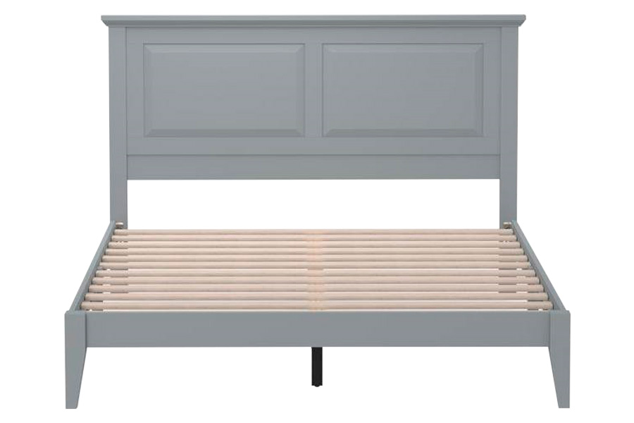 FaFurn - Traditional Platform Bed with Headboard (GRBETRAD1638742)