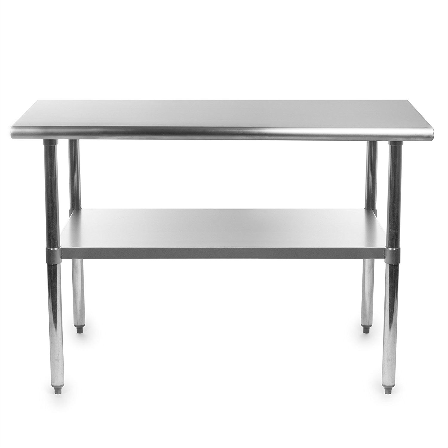 FaFurn - Work Table in Silver, Stainless Steel