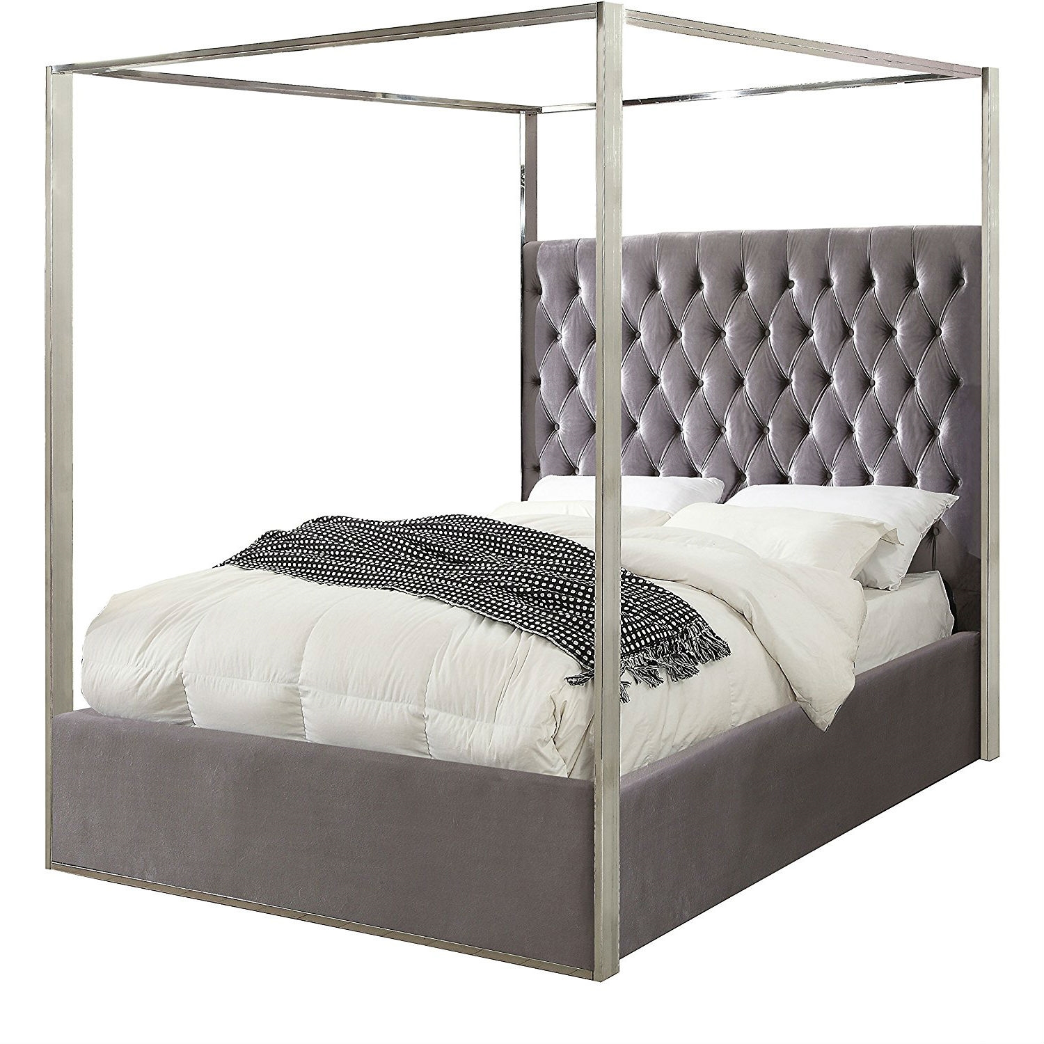 FaFurn - Bed Frame with Canopy