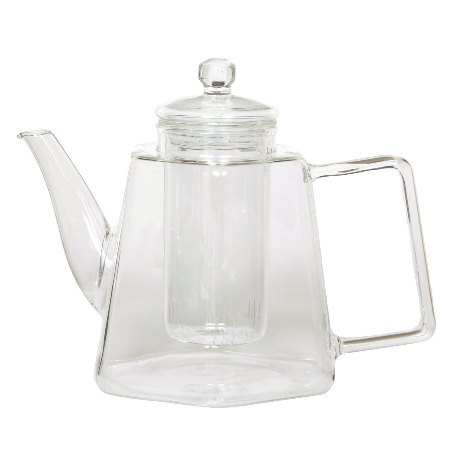 FaFurn - Tea Kettle with Tea Infuser in Glass