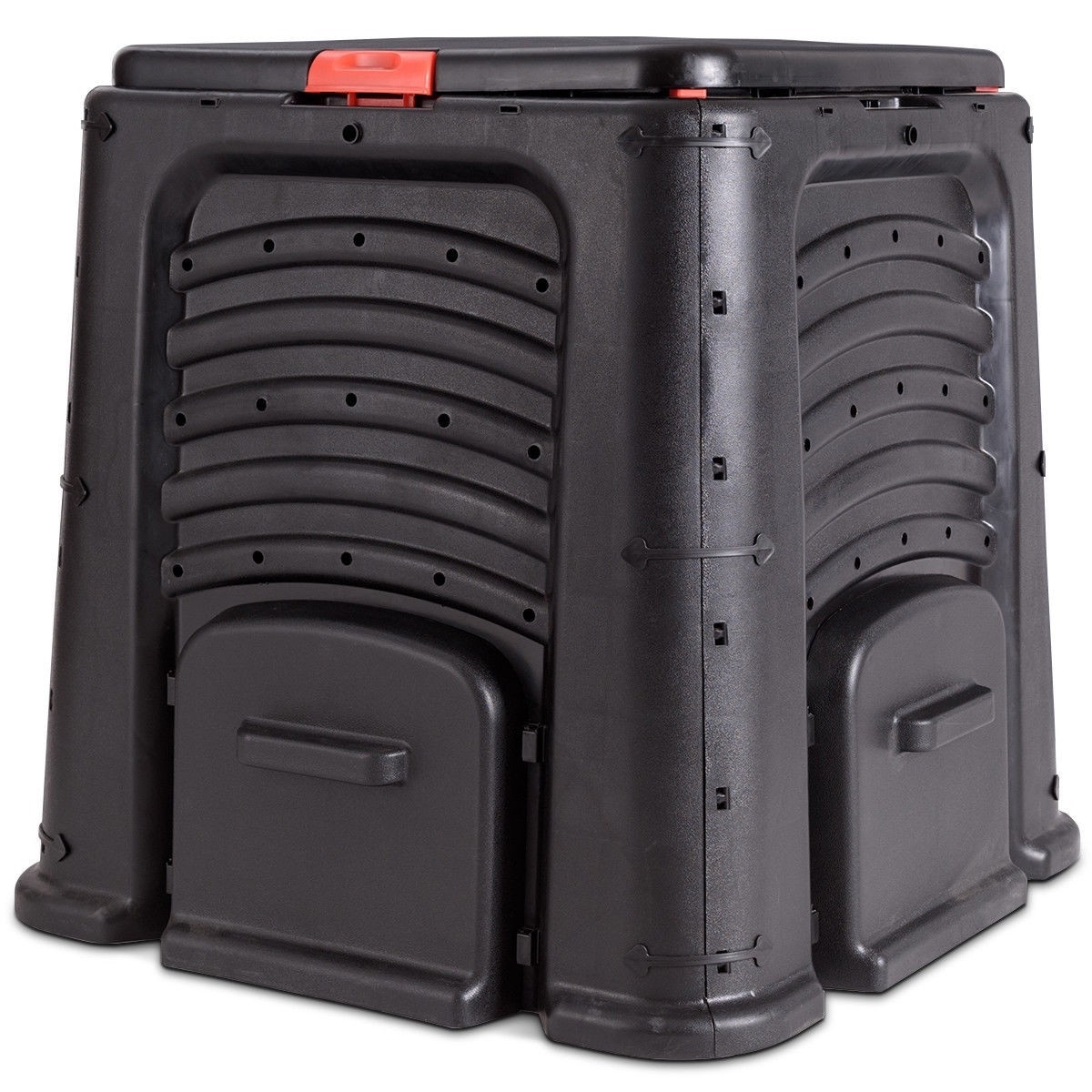 FaFurn - 105 Gallon Compost Bin in Black