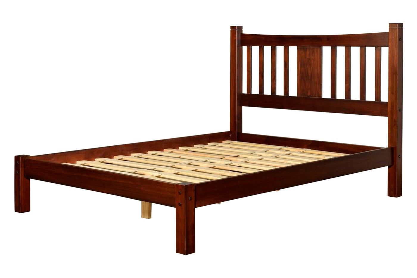 FaFurn - Farmhouse Platform Bed with Headboard (CHFHBF425967)