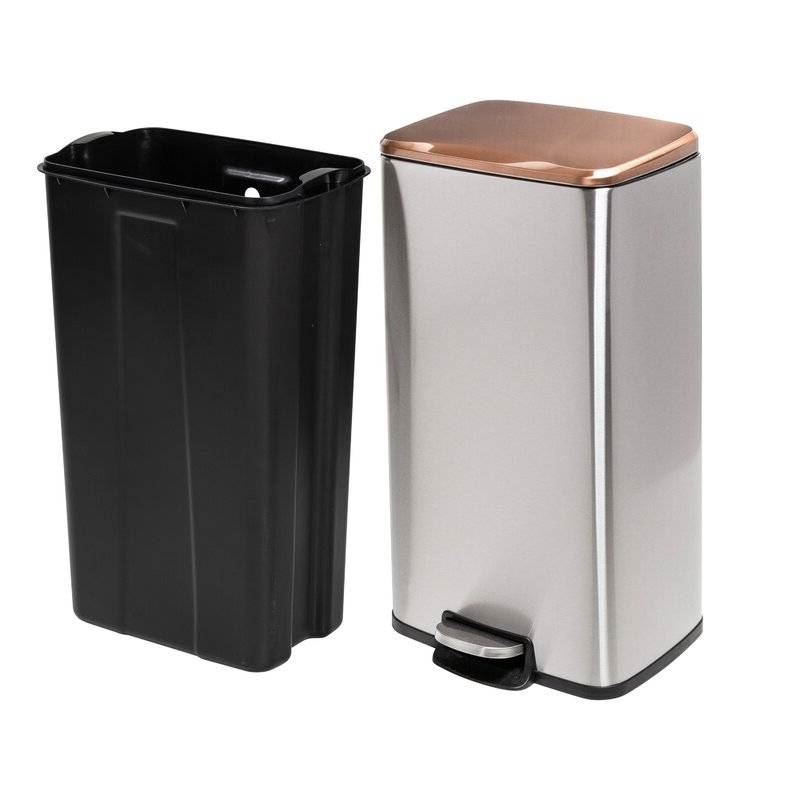 FaFurn - Set of 2 7,9 Gallon/1,3 Gallon Trash Can