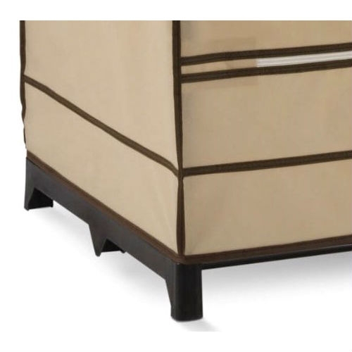 FaFurn - Wardrobe with Shoe Storage in Khaki