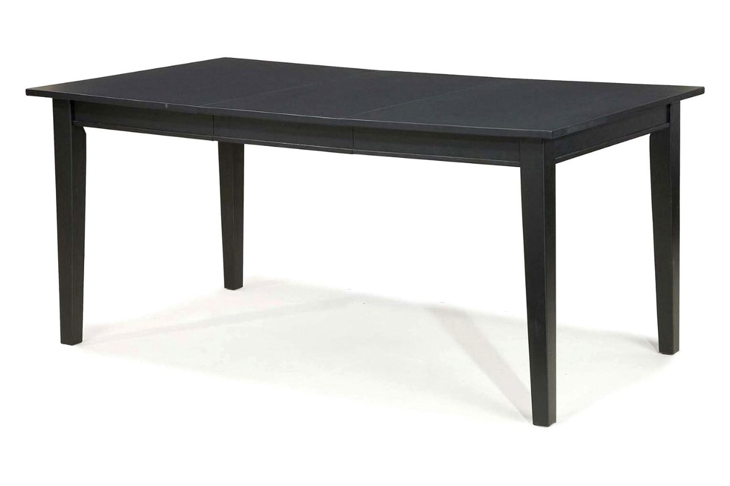 FaFurn Space Saving Expandable Dining Table 48-66" - Ebony Black