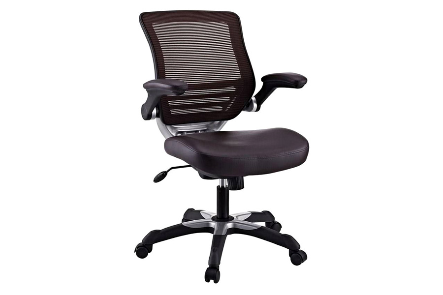 FaFurn - Modern Mesh Back Ergonomic Office Chair with Flip-Up Arms