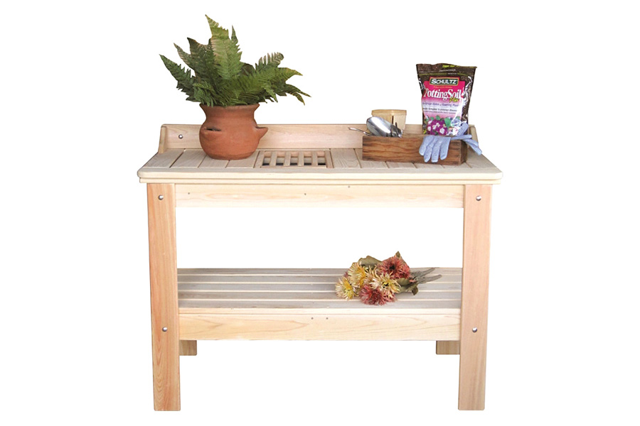 FaFurn - Wooden Potting Bench Garden Table