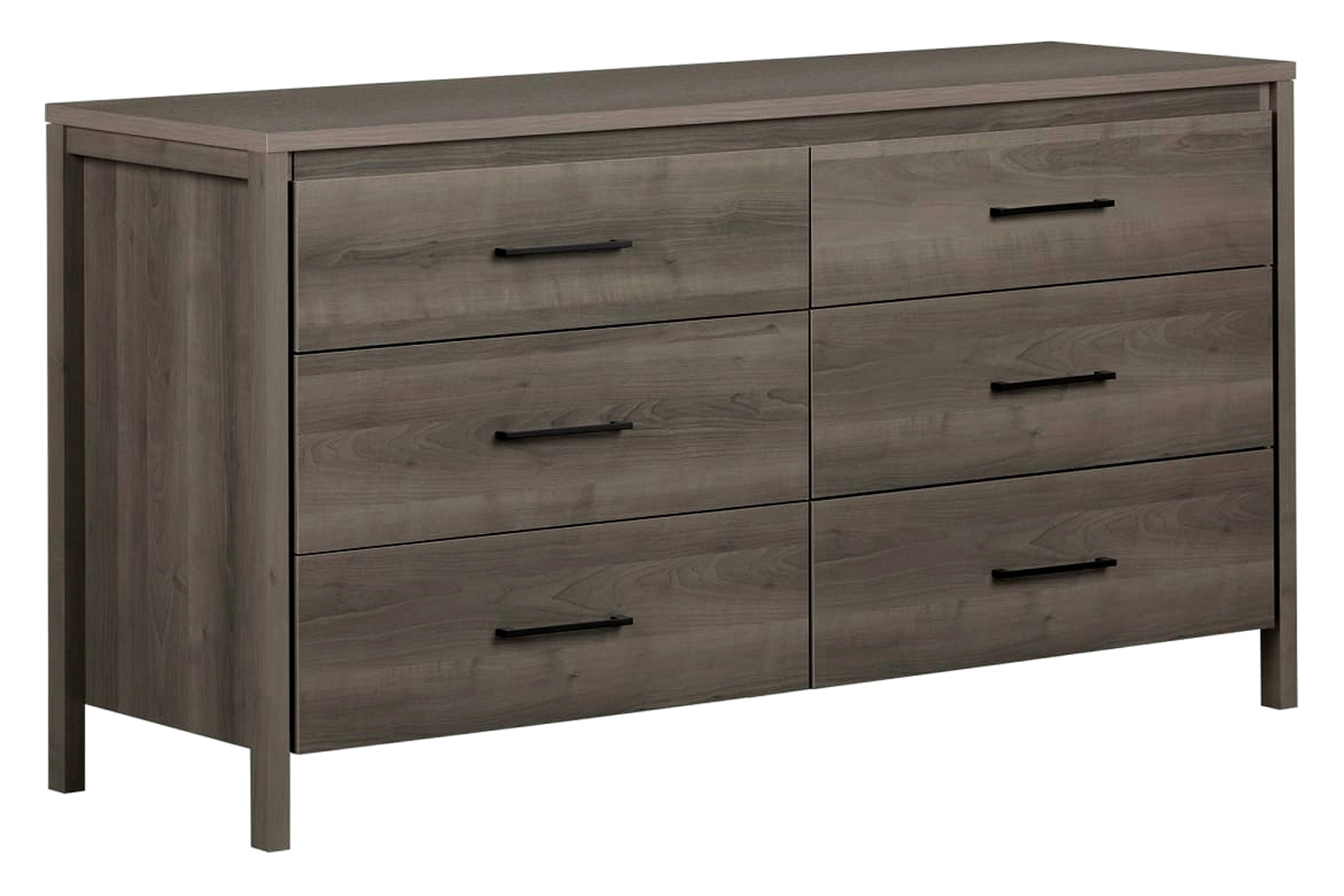 FaFurn - Modern 6 Drawer Double Dresser