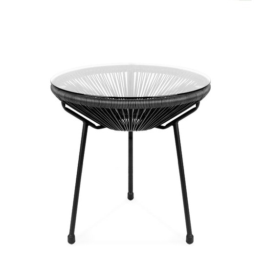 FaFurn - Bistro Set in Black