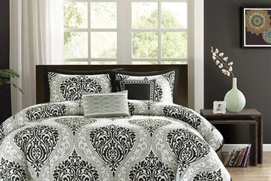 FaFurn - Comforter Set in Damask Print