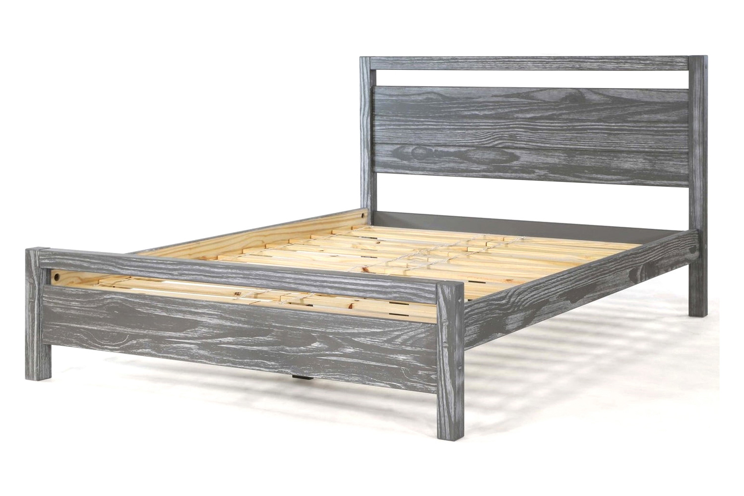 FaFurn - Farmhouse Traditional Rustic Platform Bed