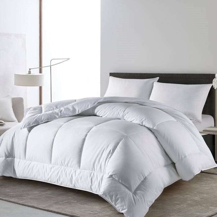 FaFurn King Size Comforter Set - Soft White, Polyester