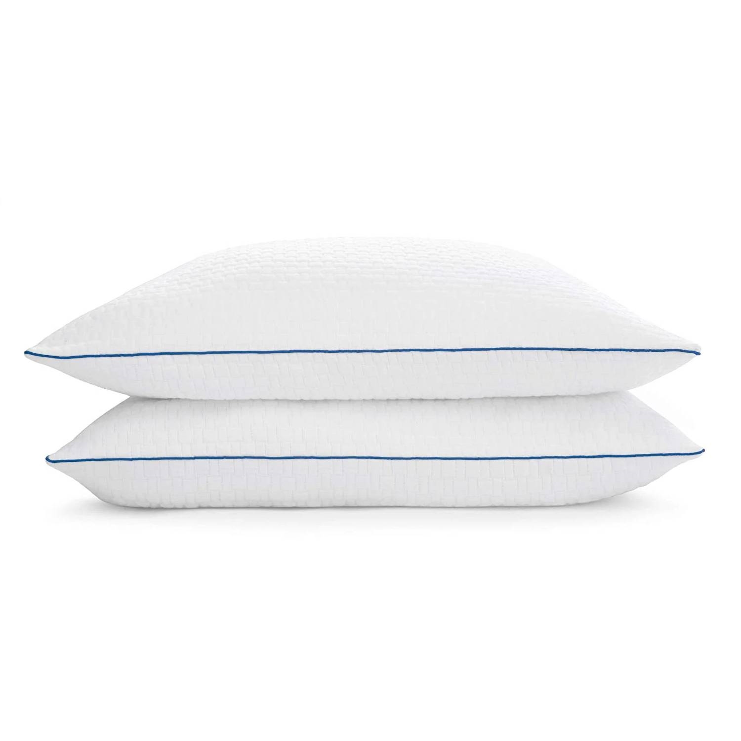 FaFurn Set of 2 Memory Foam Bed Pillow with Removable Machine Washable Cover - King Size