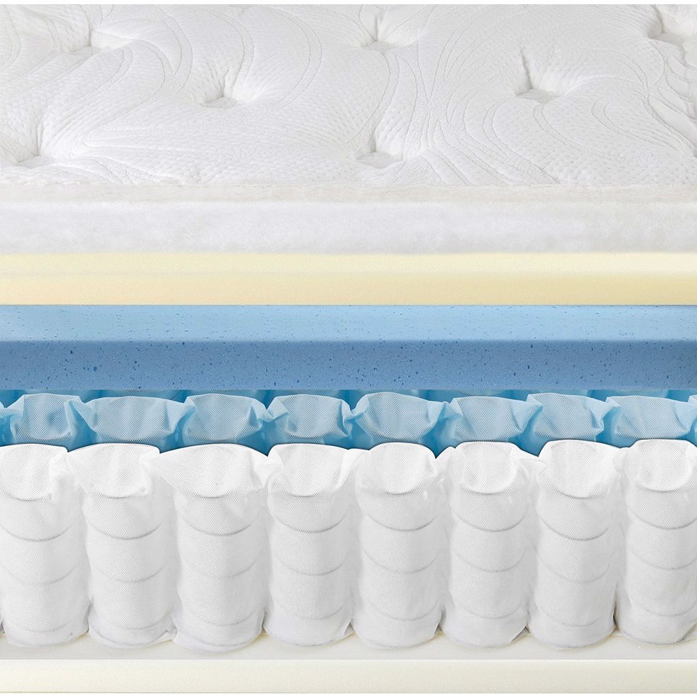 FaFurn - King Size Memory Foam Mattress with Cool Gel Memory Foam Top