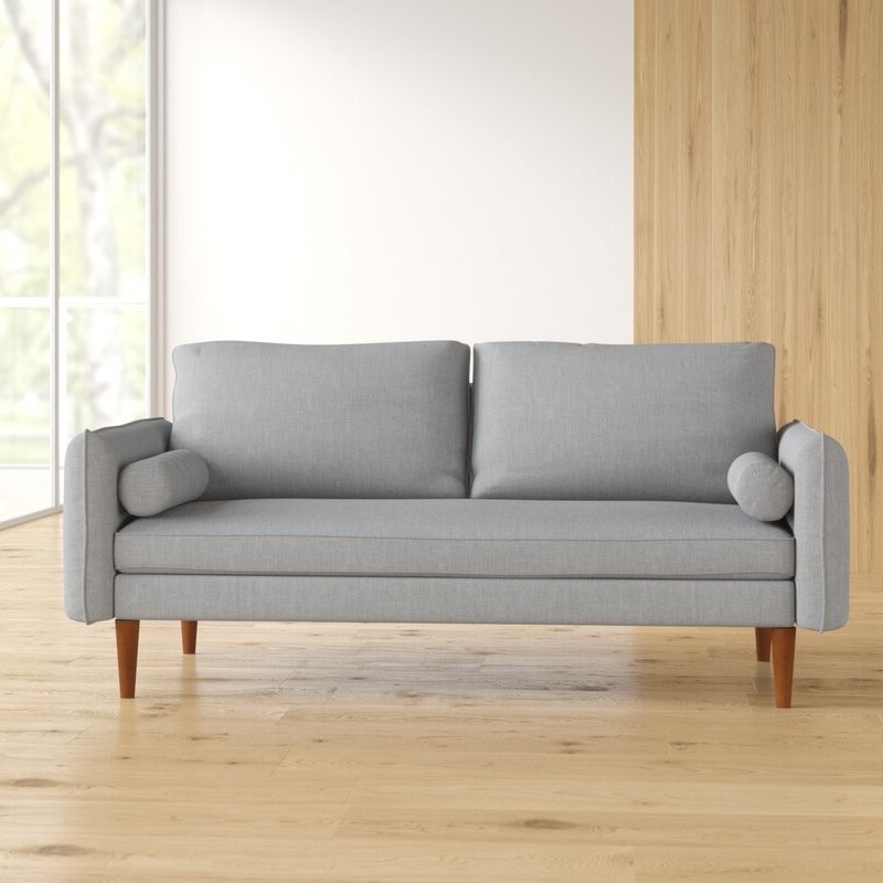 FaFurn™ Modern Sofa - Light Gray, Fabric