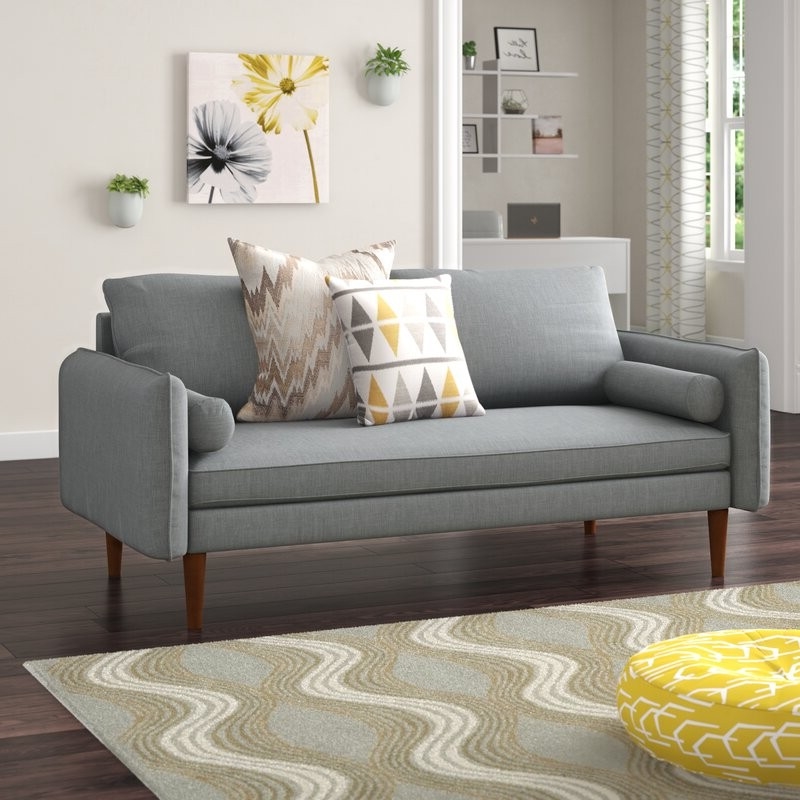 FaFurn™ Modern Sofa - Light Gray, Fabric