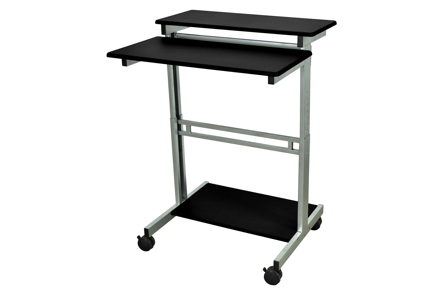 FaFurn Mobile Stand Up Computer Desk - 31.5"