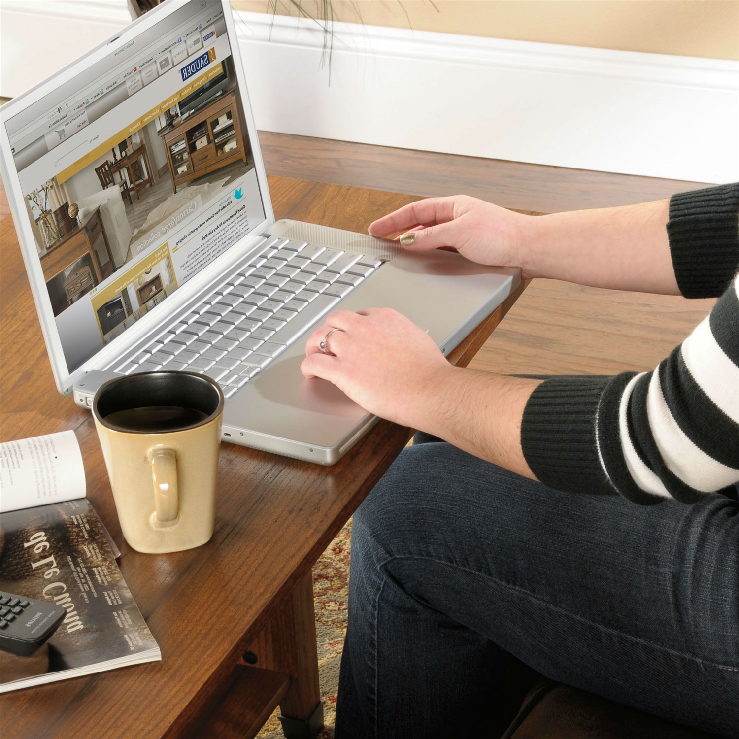 FaFurn™ Coffee Table - Cherry, Wood