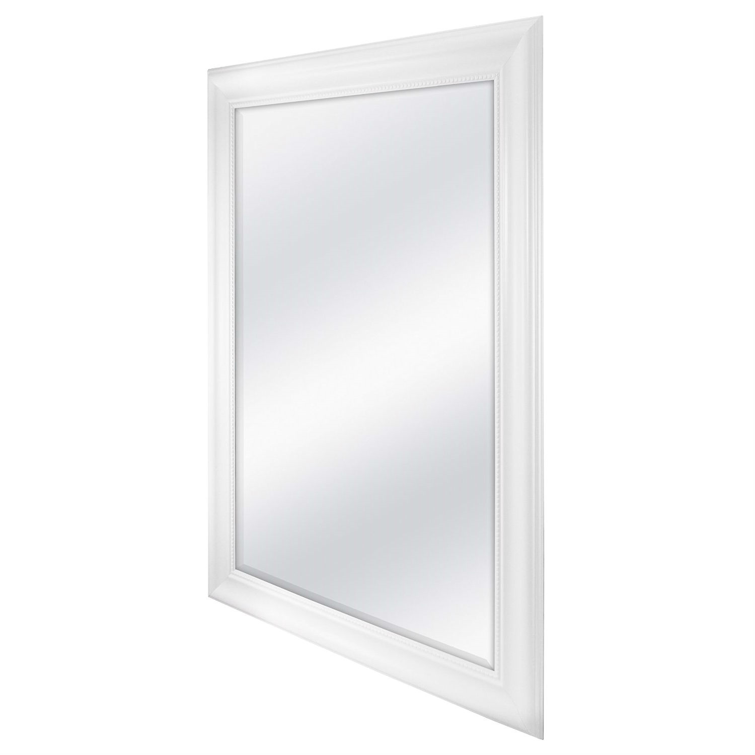 FaFurn™ Rectangular Mirror with Frame - White