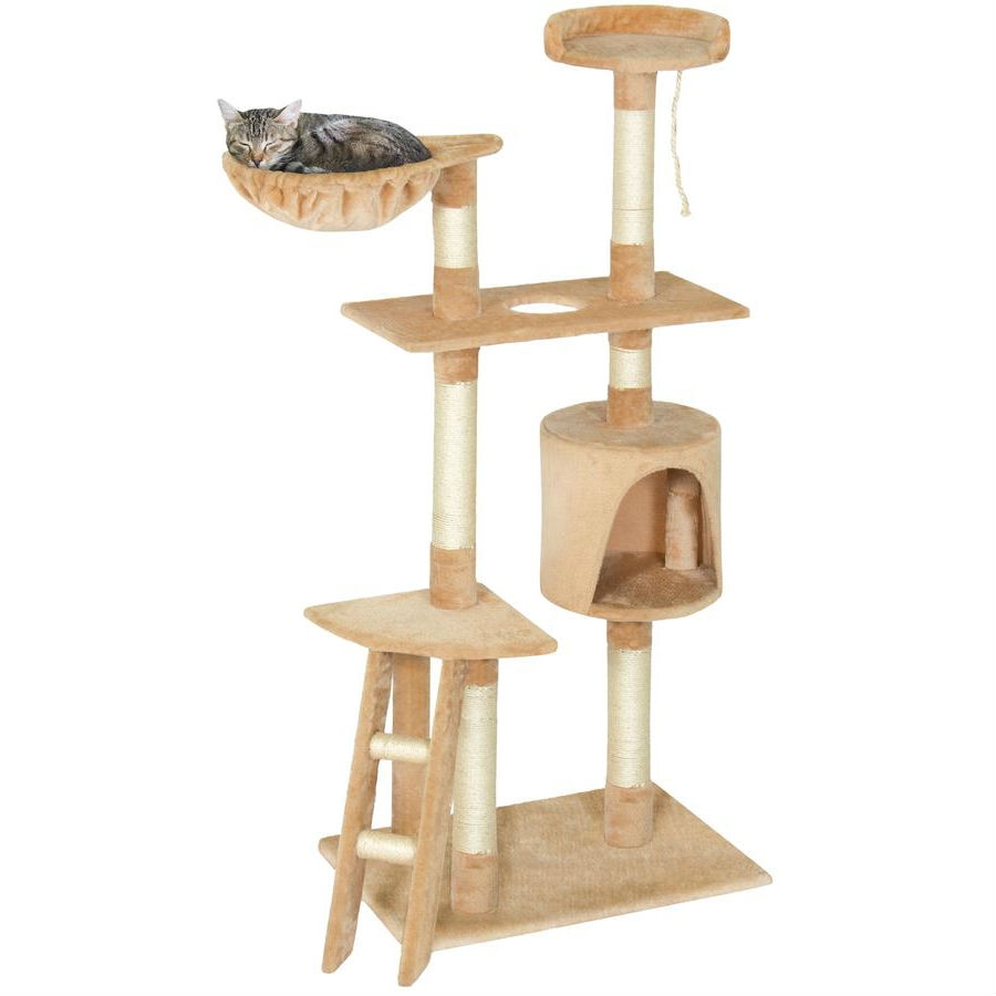 FaFurn - 59" Cat Tree in Beige