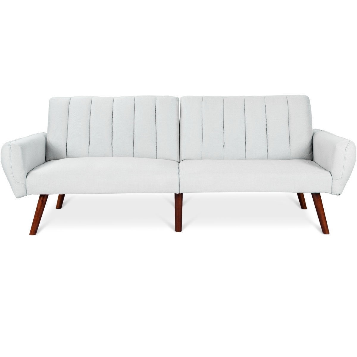 FaFurn™ Modern Sofa-Bed - Gray, Linen