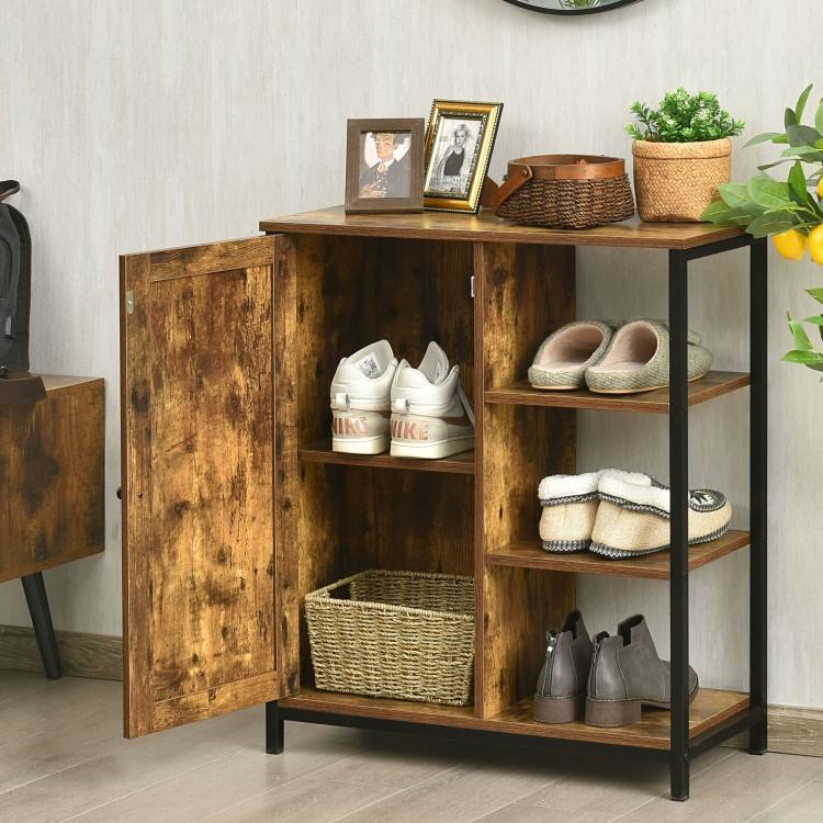 FaFurn - Sideboard Buffet in Black, Wood