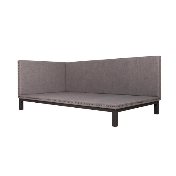 FaFurn - Modern Daybed in Gray, Fabric