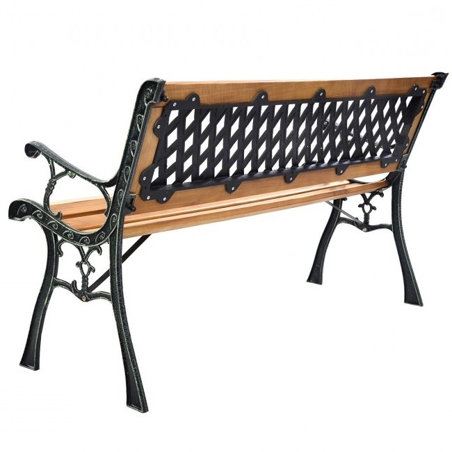 FaFurn - Garden Porch Chair Bench in Cast Iron