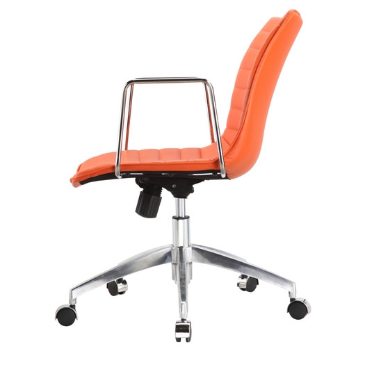 FaFurn Office Chair with Metal Arms - Orange