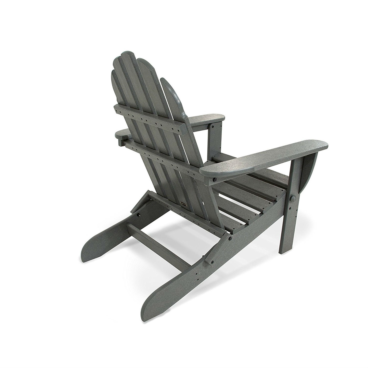 FaFurn - Folding Adirondack Chair in Gray, Wood