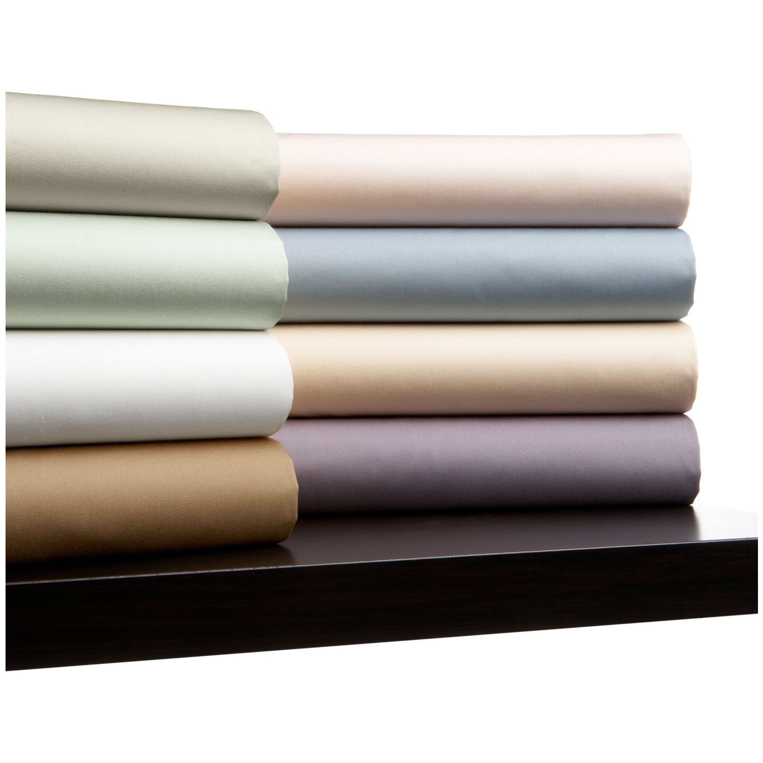 FaFurn - Cal/King Size Sheet Set in Plum Purple, Cotton