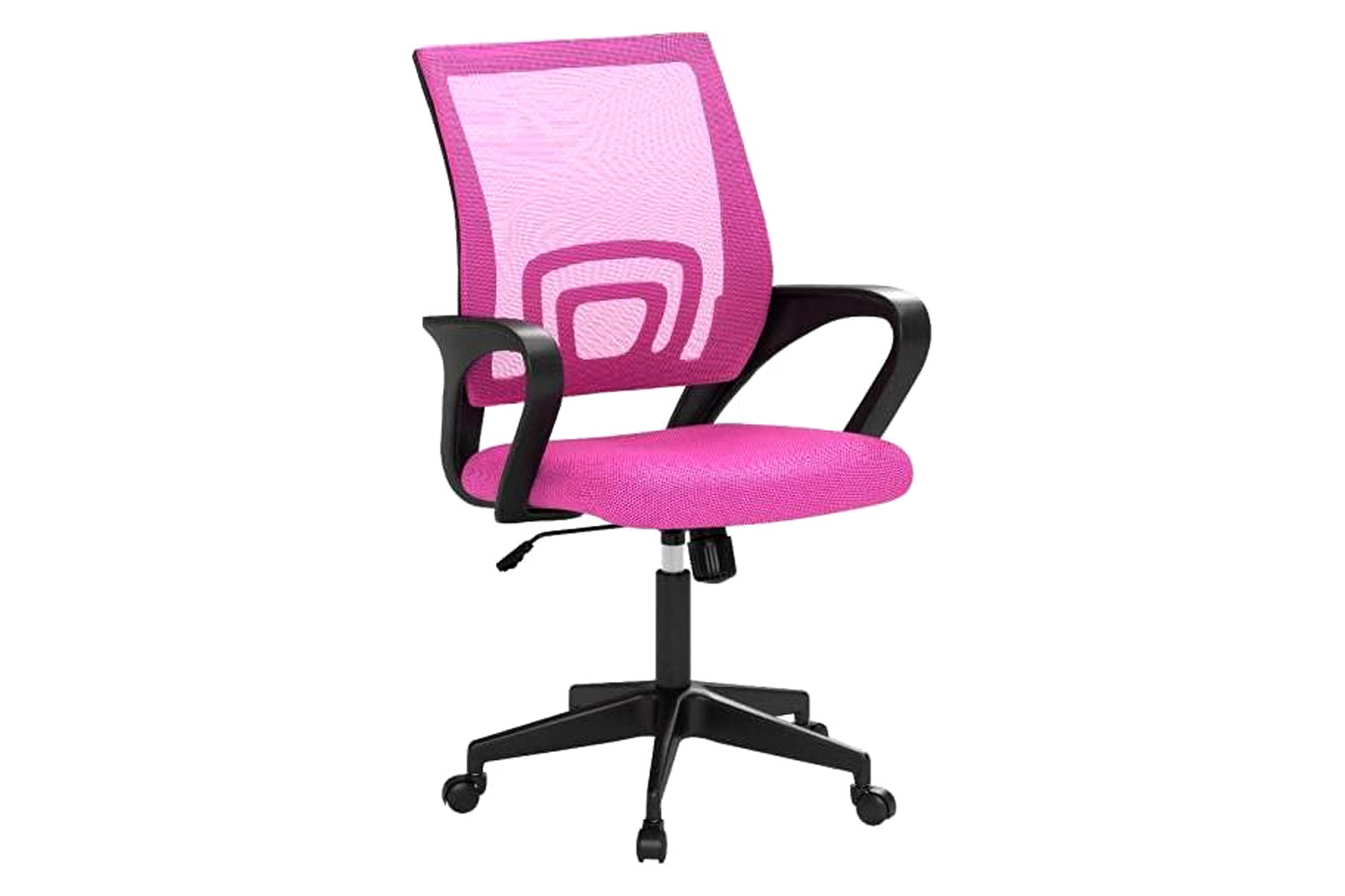 FaFurn - Modern Mid-Back Ergonomic Mesh Office Desk Chair with Armrest On Wheels