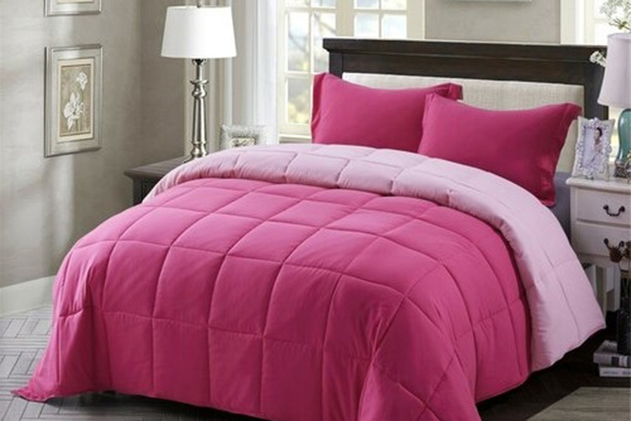 FaFurn - Traditional Microfiber Reversible 3 Piece Comforter Set