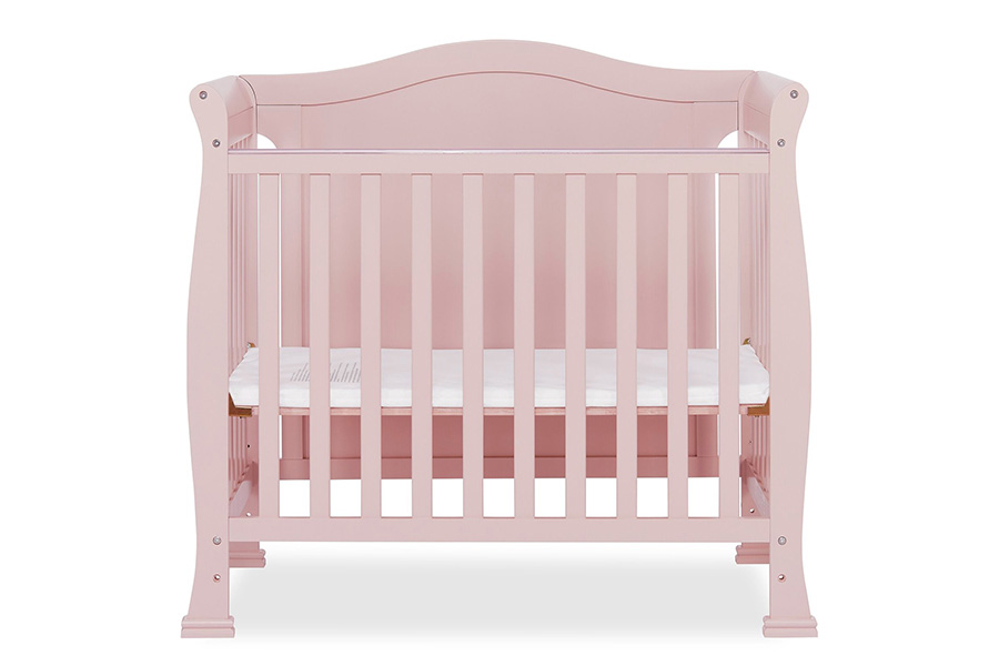 FaFurn - Solid Pine Wood 3-In-1 Convertible Baby Crib Daybed Toddler Bed