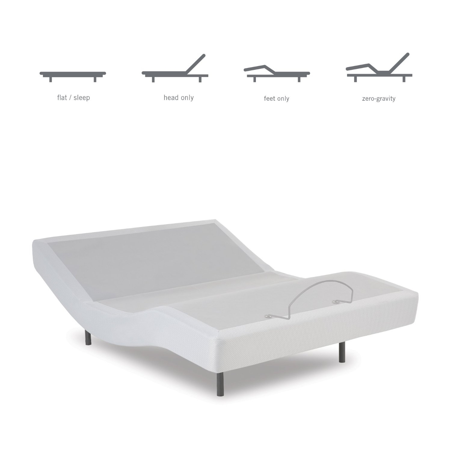 FaFurn - Adjustable Queen Size Bed Base with Remote